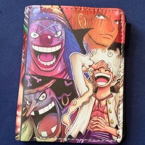 One Piece brand new anime snap wallet